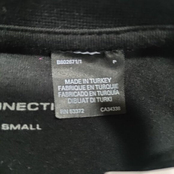 NWT French Connection Black Rallie Cotton Elastane Short Sleeve Crew Tee Size XS - Picture 5 of 11